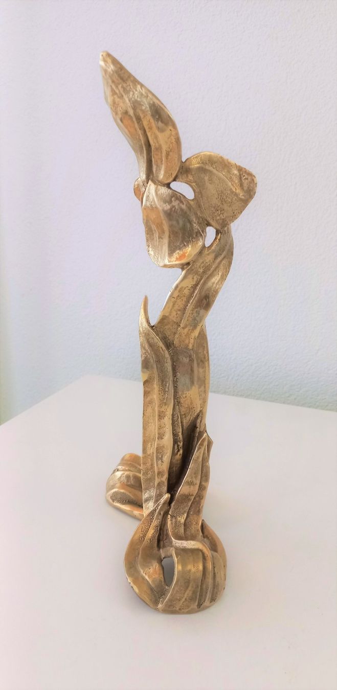 Sculture & Statue: Art Déco antike Messingskulptur Iris – Usato da Bévilard venduto da Orscha 5