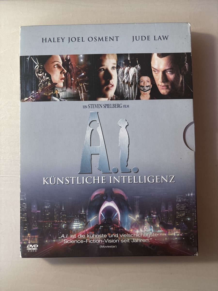 Tous les DVDs: A.I. - Künstliche Intelligenz  – D'occasion à Ruswil par Slivio_
