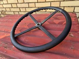 Original Lenkrad von altem Hürlimann Traktor