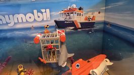 Playmobil 2008 Unterwasserwelt Verkaufsdisplay