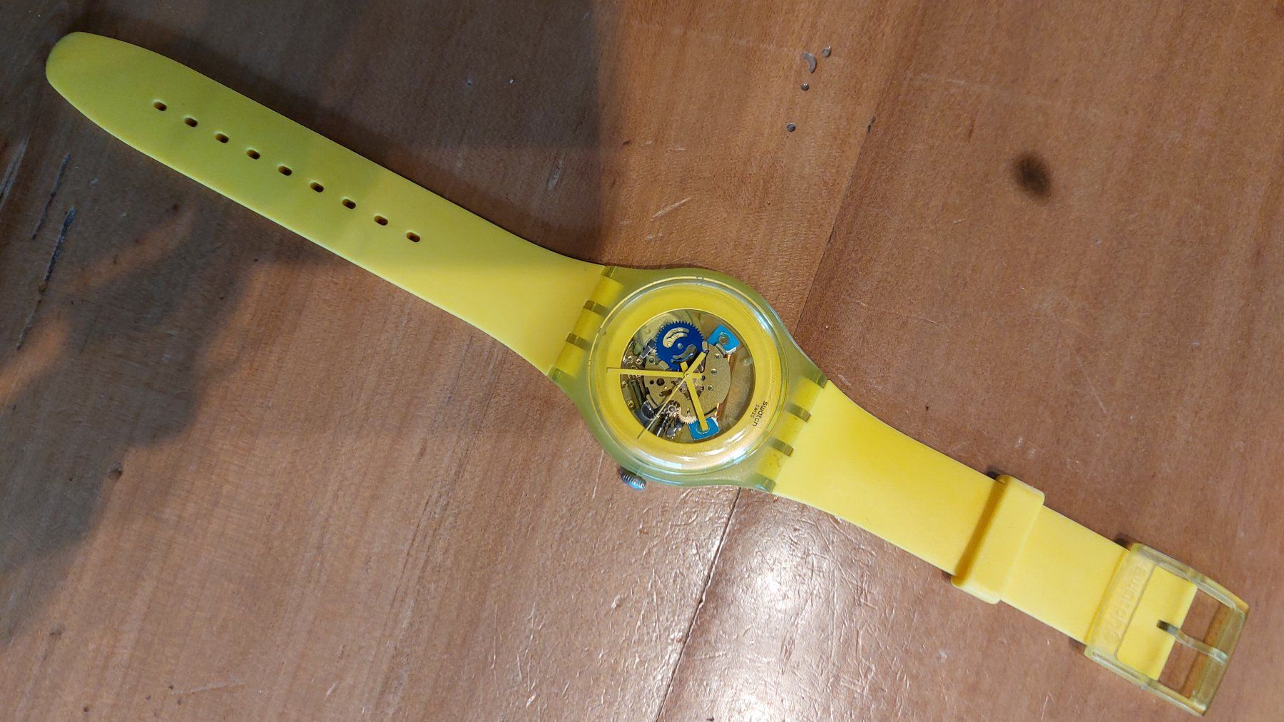 Swatch Orologi: Swatch yellow r51 gelb RAR – Usato da Oberdiessbach venduto da wasserfreak 4