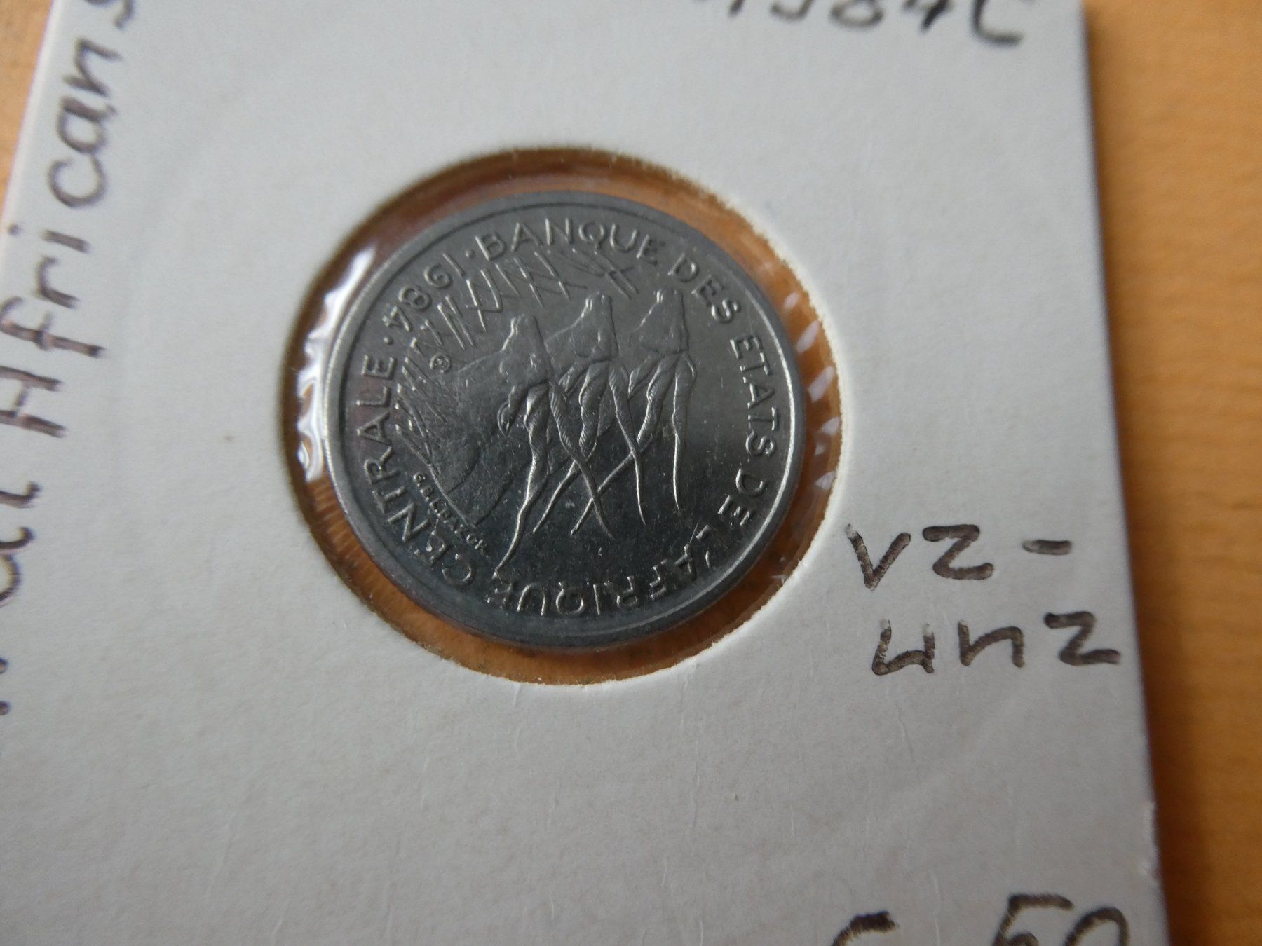 Tutti le monete: Central African States 1984 C, 50 Francs – Usato da Hinterforst venduto da Rohusri