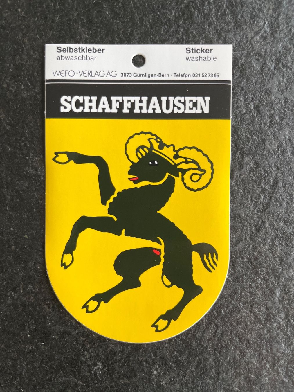 Aufkleber: Wappenkleber Schaffhausen – Neu (gemäss Beschreibung) aus Spiez von Fridu99