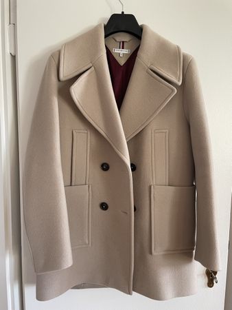 Tommy Hilfiger Wollmantel beige
