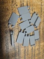 lego 30350a lot de 12 pièces Dark Bluish Gray Tile,