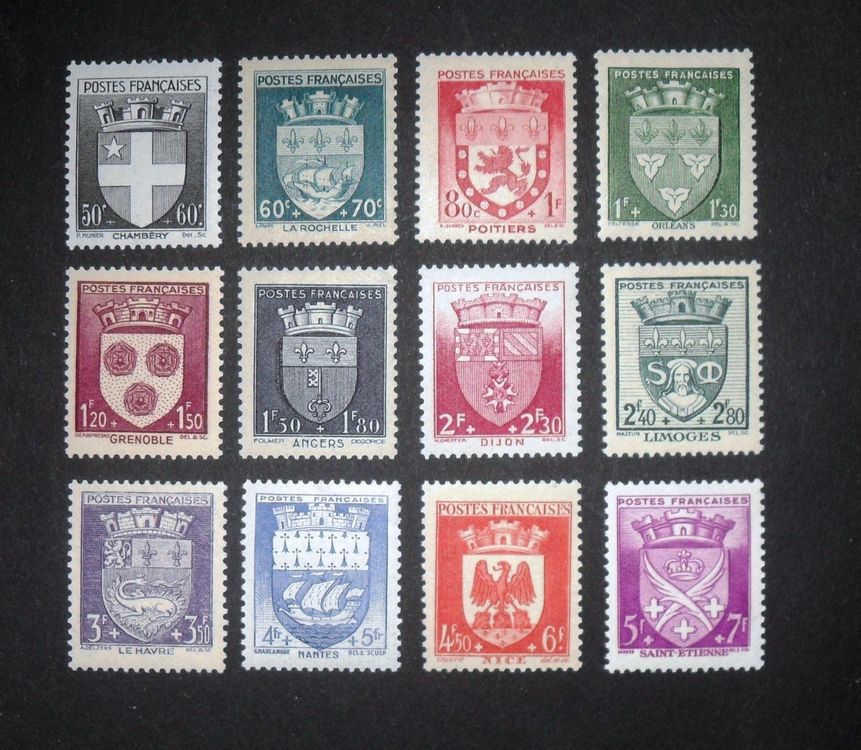 Herald Dick Magazine: Recueil d'armoiries de villes de France peintes