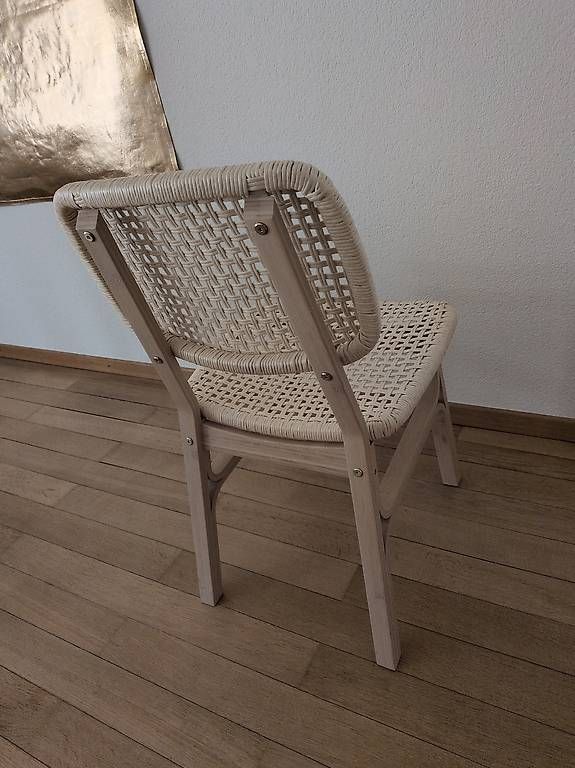 Ikea Sedie: Ikea Stuhl Holz Papier beige – Usato da Bern venduto da samtgrau 2
