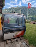 Gondelbahn 6er Kabine LAAX VORAB Gletschgerbahnen Deko