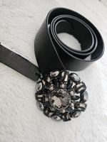 Ceinture en cuir Orciani avec boucle strass