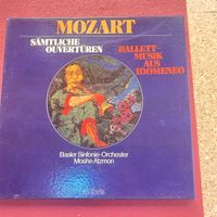 MOZART Sämtliche Ouvertüren Ballett-Musik Idomeneo