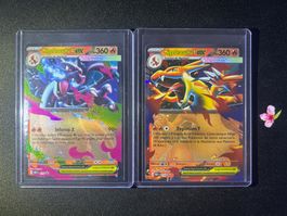 Pokémon 2x Méga-Dracaufeu X & Y #029 #030 PROMO