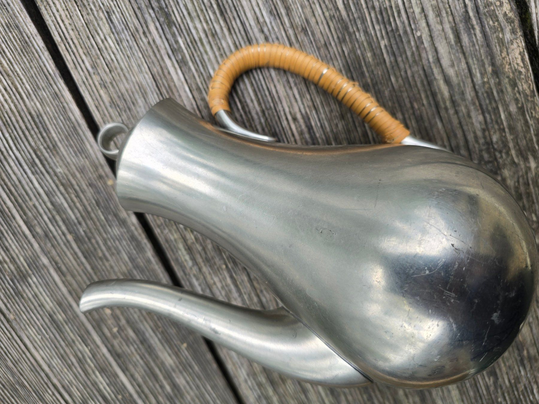 Geschirrsets: Zinn Kaffeeservice Vintage, 3-teilig – Gebraucht aus Romanshorn von Rachacha 5