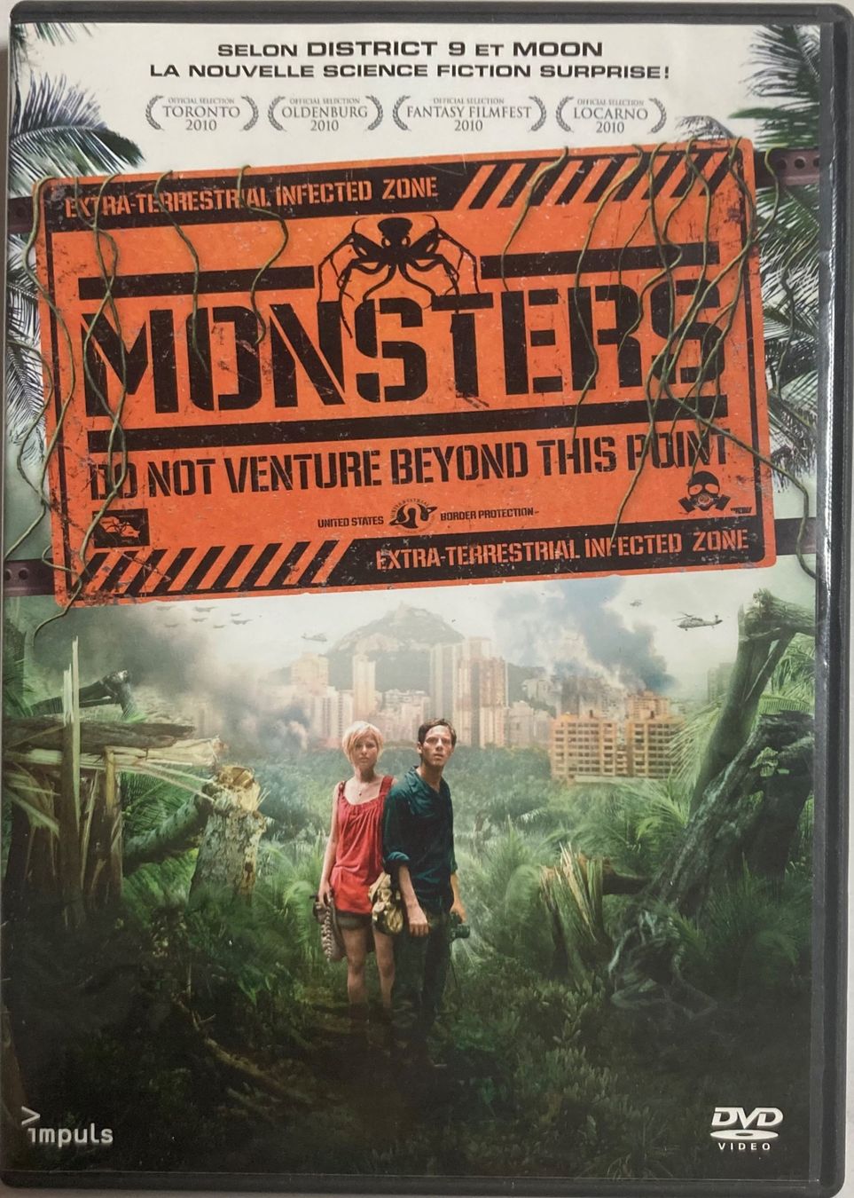 Tutti i DVDs: MONSTERS (DO NOT VENTURE BEYOND THIS POINT) – Usato da Poliez-Pittet venduto da Newtown-Records