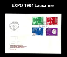 Sondermarken Schweiz. Landesausstellung Lausanne, EXPO 64