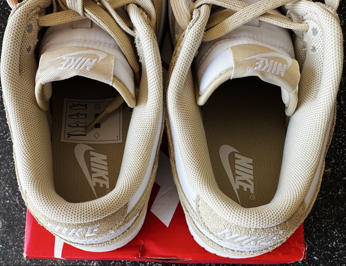 Nike Scarpe da uomo:  Dunk Low Retro White/Gold-White – Nuovo e nell'imballaggio originale da Biel/Bienne venduto da Akwawini 3