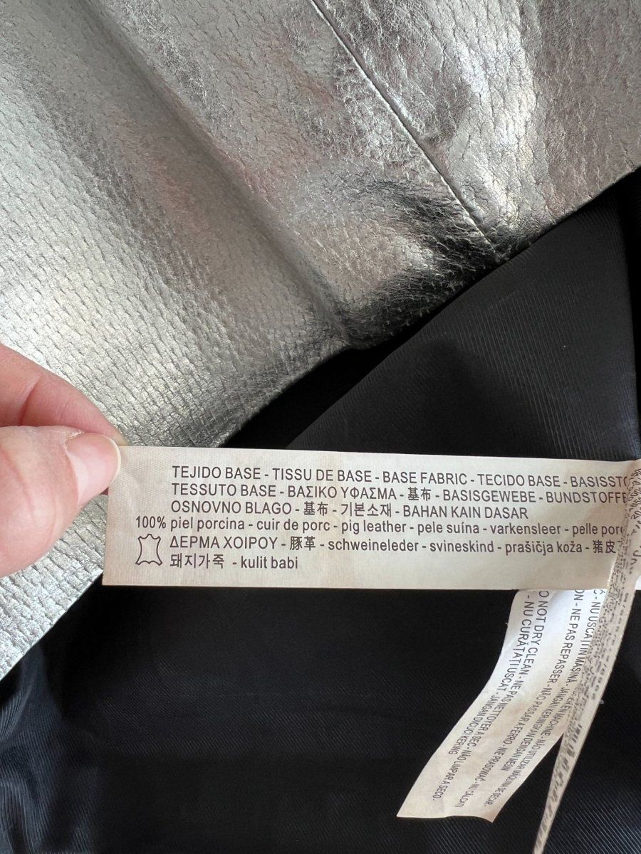 Zara Gonne: silberner ZARA Rock, Size M – Usato da Muri b. Bern venduto da michellew23 2