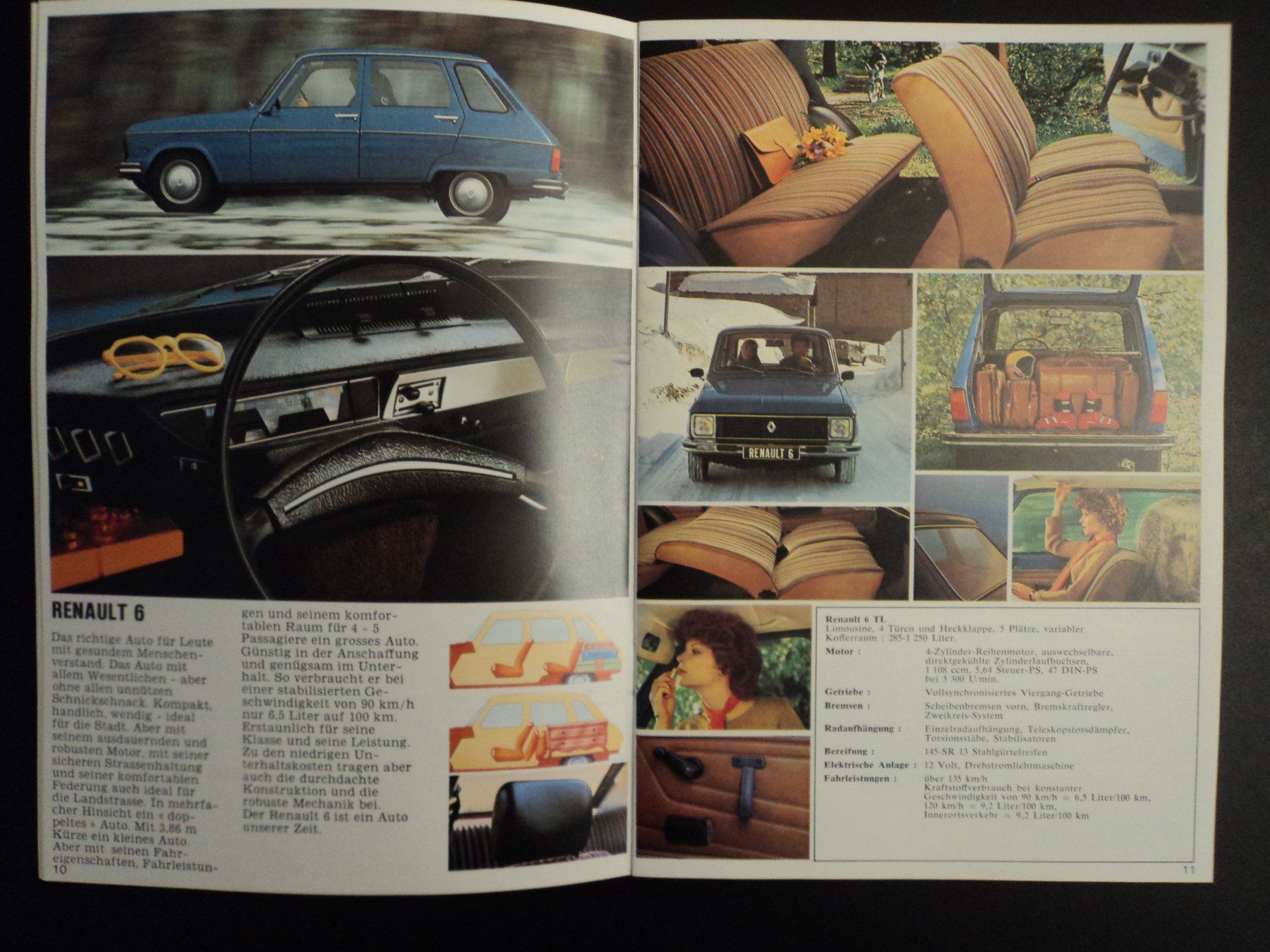 Renault Dokumente: Prospekt Renault Programm 1978 5Alpine A310 15/17 6 16 20 30 – Gebraucht aus Schwarzenburg von modelCARama 5