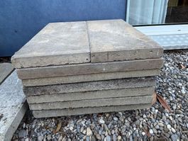 Gartenplatten Beton gebraucht (10x 50x50 / 25x 50x25)