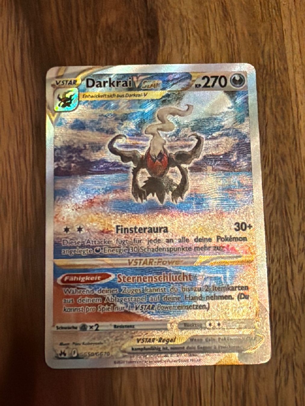 Pokémon Carte collezionabili: Pokemon Darkrai SIR – Usato da Wettingen venduto da Airjordan