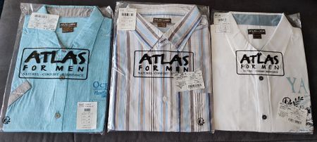 Atlas for Men, 3Xl, Herren Hemden, Sommer!!!