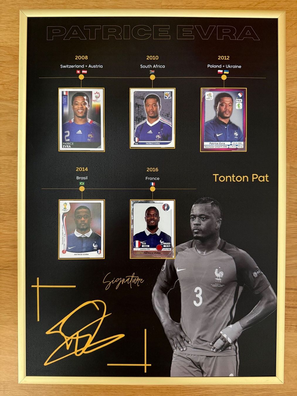 Panini Sammelbilder & Trading cards: Panini-Plakat Patrice Evra – Neu (gemäss Beschreibung) aus Stettlen von DieTaube2.0
