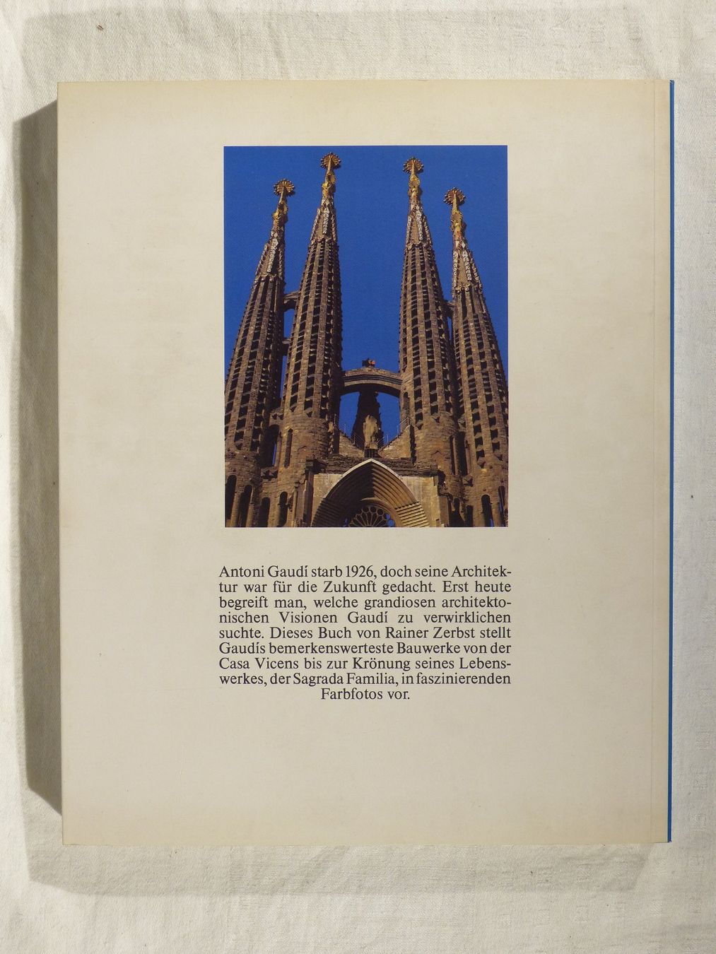 Libri: Antoni Gaudi (Bildband) – Usato da Zürich venduto da botschinski 1