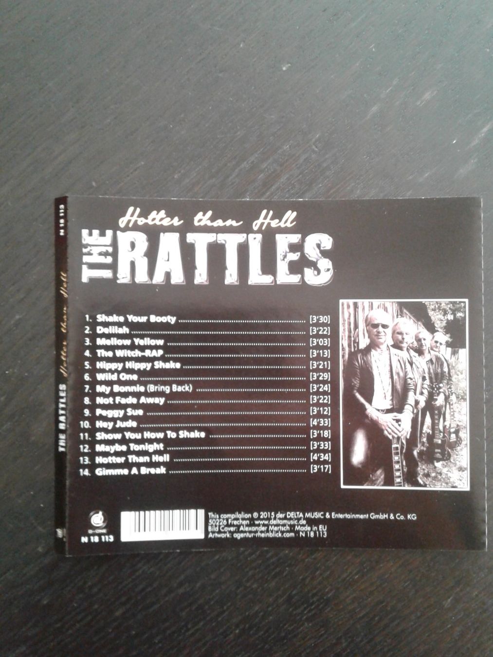 CD: Rattles - Hotter than hell – Nuovo (secondo la descrizione) da Wangen an der Aare venduto da Aspider 1