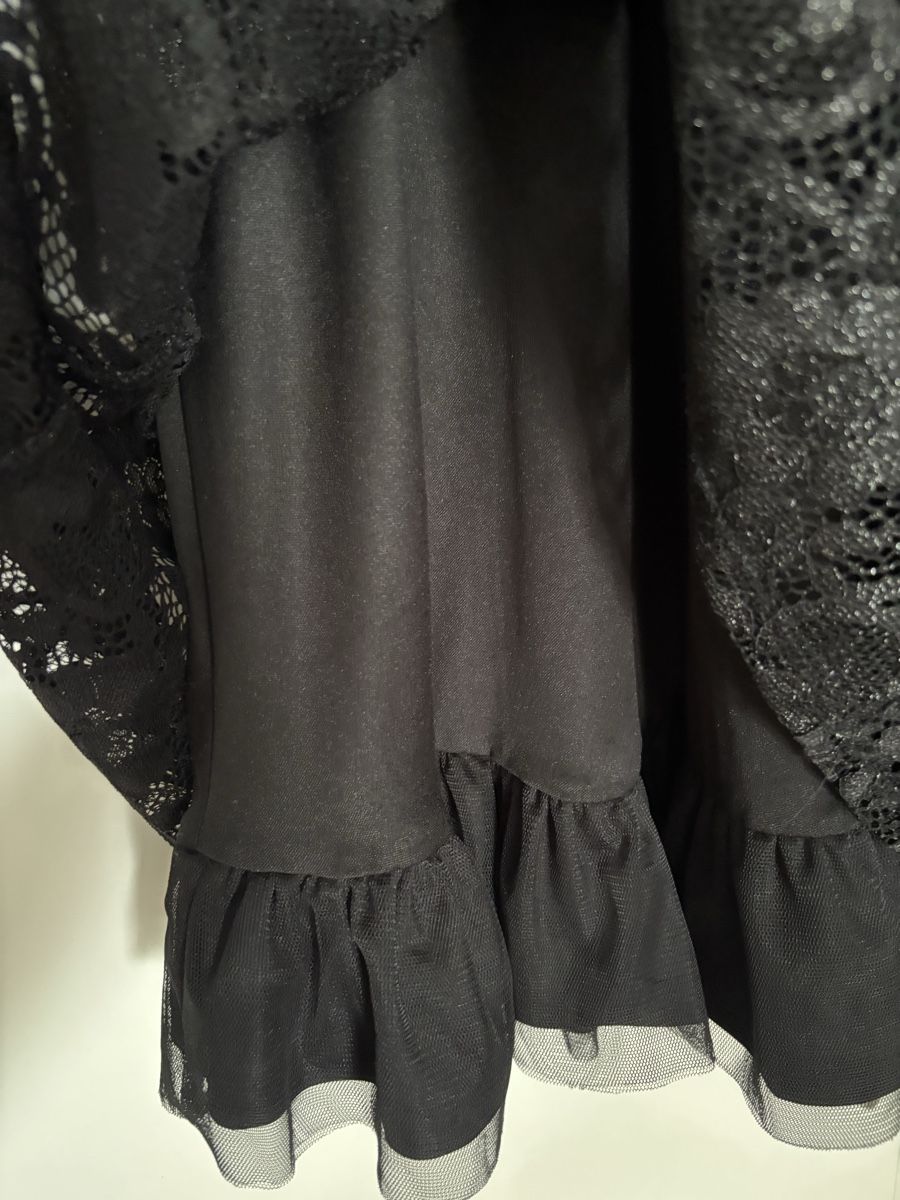 C&A Vestiti & Gonne: Schwarzes Kleid, Gr. 158 – Usato da Grüt (Gossau ZH) venduto da user1976 2