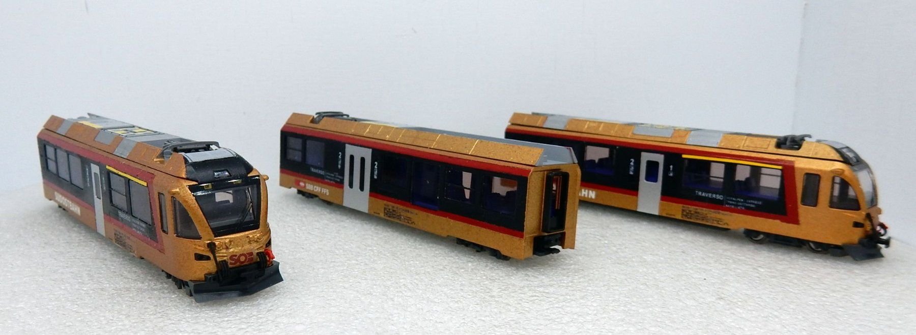 Kato Modellini di ferrovie: N  - SOB  Rame Réversible ABe 8/12 "Traverso" (OVP) – Nuovo (secondo la descrizione) da Locarno venduto da Gudrun2 4