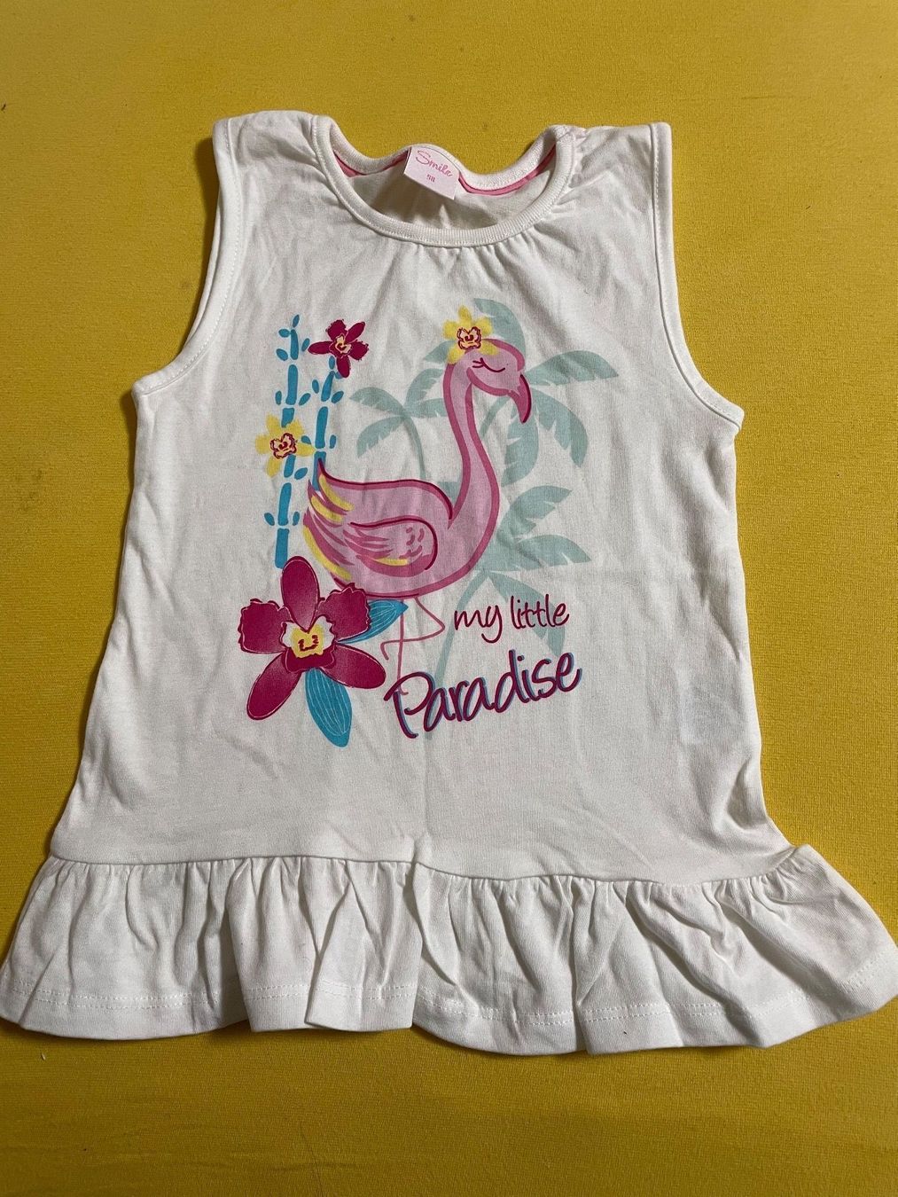 Camicette, T-shirt & Top: Flamingo Sommer Shirt Grösse 98 – Nuovo (secondo la descrizione) da Busswil venduto da billib