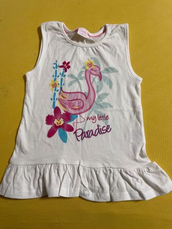Flamingo Sommer Shirt Grösse 98