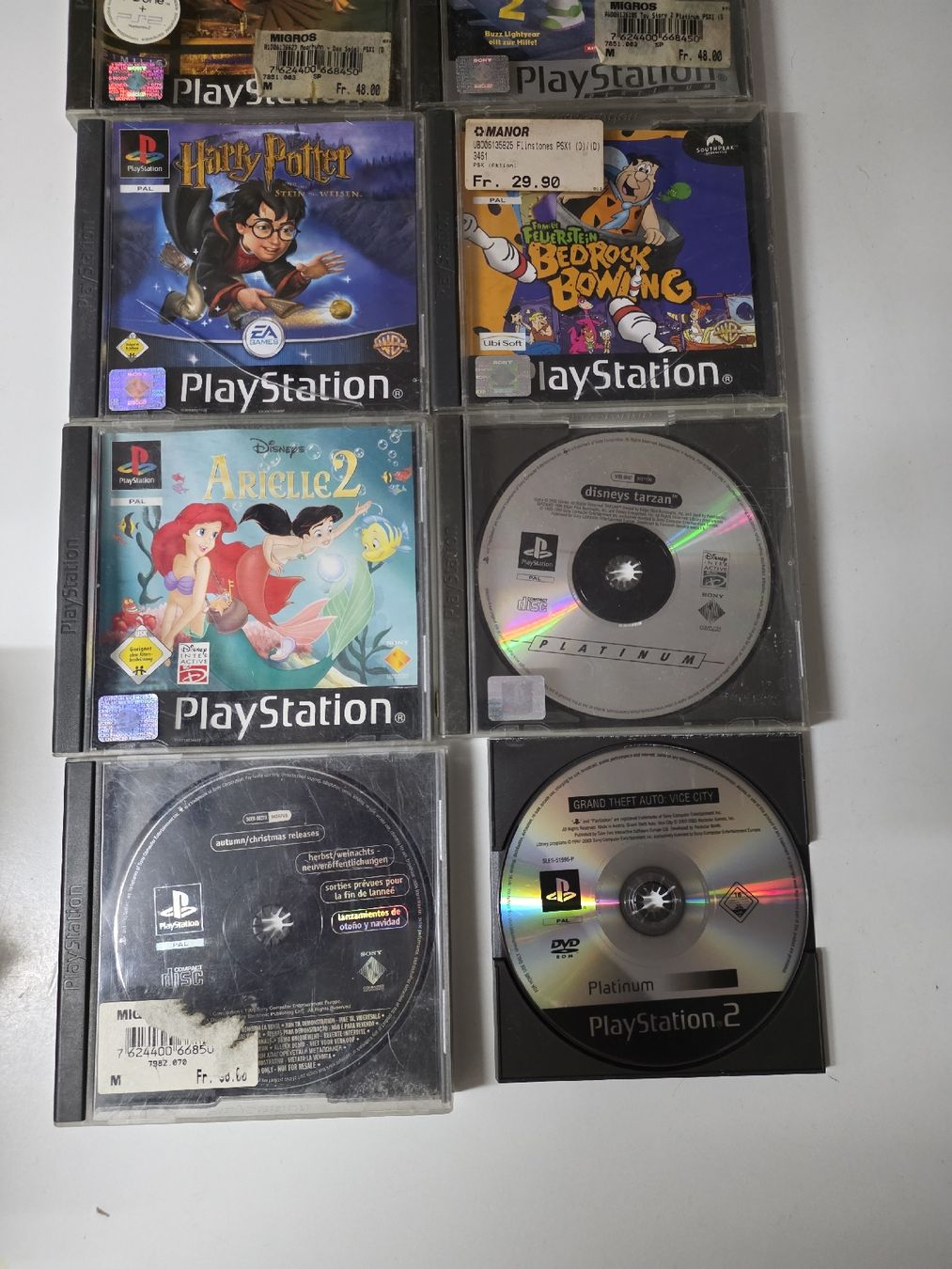 Giochi: PlayStation 1 Spiele Lot – Usato da Dorf venduto da Echo_Elements 2