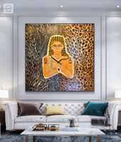 Oil Bild- Tutanchamun Ähypten / Kunst Doks
