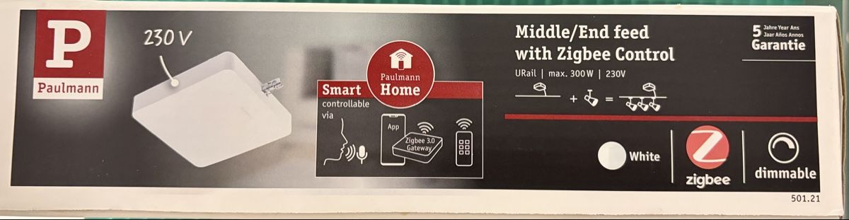Paulmann Sistema di controllo: Paulmann Zigbee Control weiss dimmbar – Nuovo e nell'imballaggio originale da Beinwil am See venduto da agapsch 1
