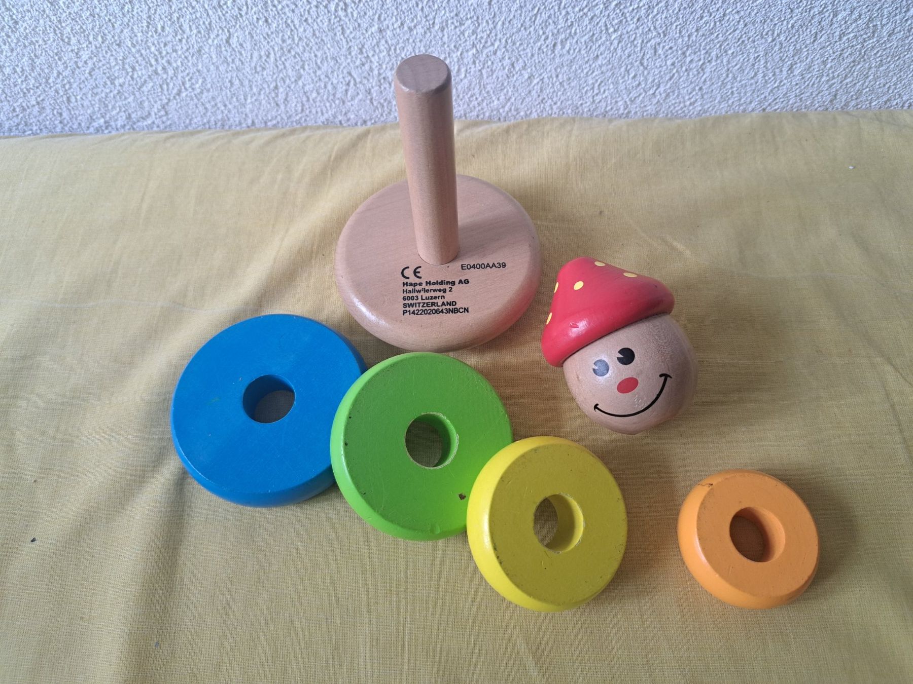 Hape Giocattoli: Pyramide aus Holz – Usato da Bazenheid venduto da Corsche 1