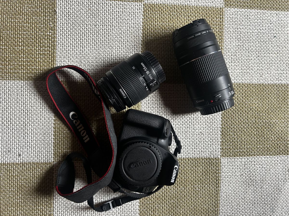 Canon Fotocamera: Canon EOS 1300D mit 2 Objektiven – Nuovo (secondo la descrizione) da Aarau venduto da jul_cmd8 3