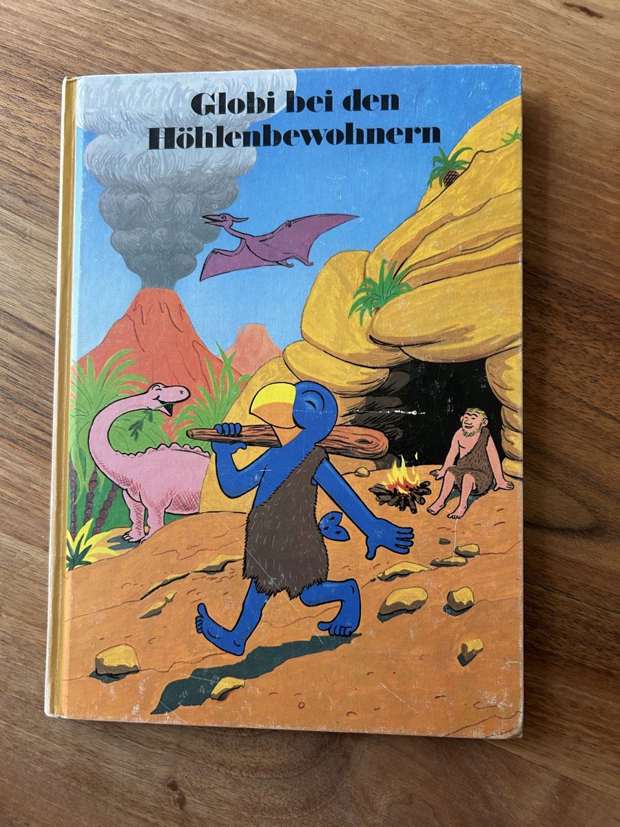 Bücher: Globi-Buch: Globi bei den Höhlenbrwohnern – Gebraucht aus Zürich von Mary8044