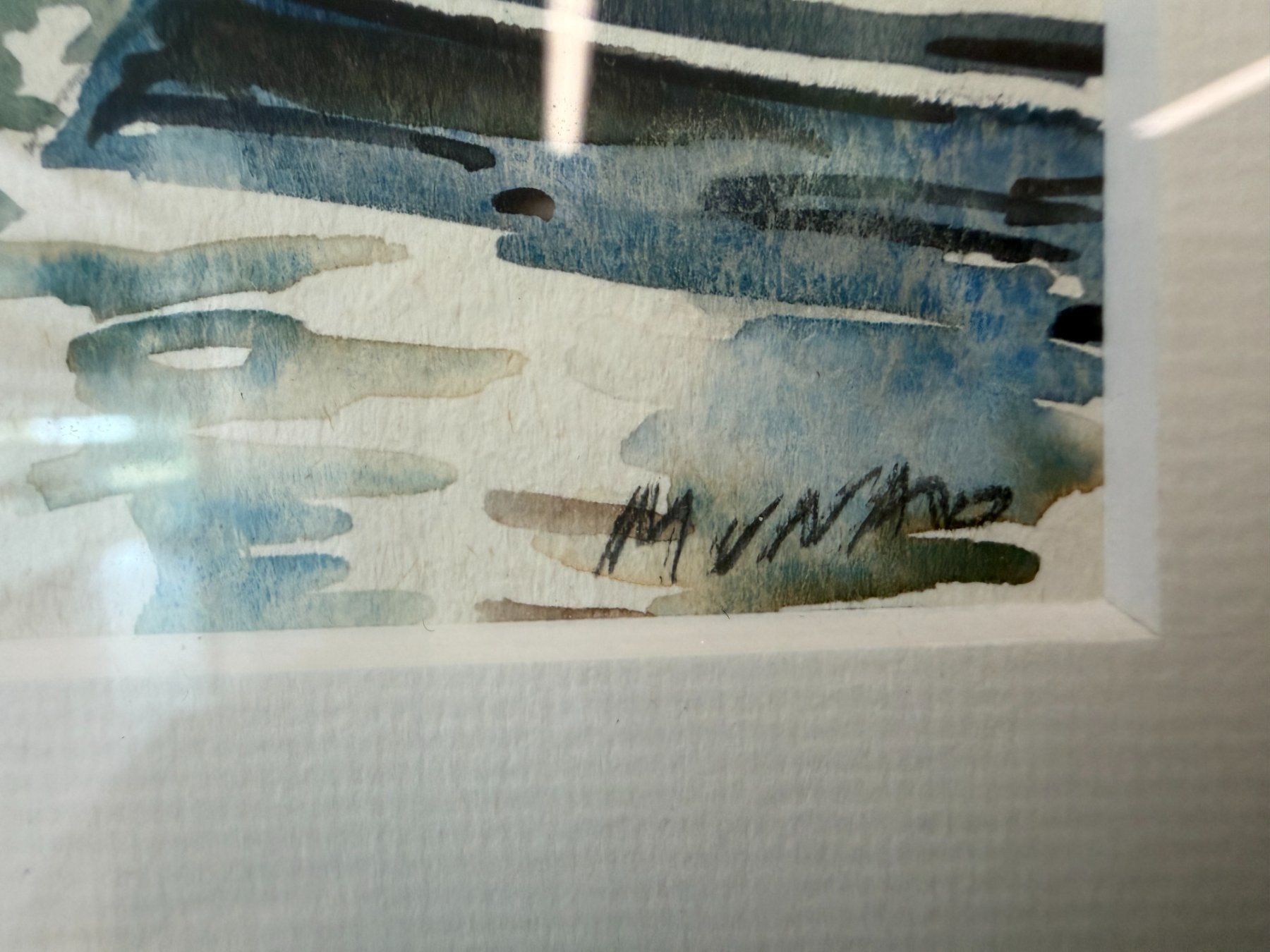 Dipinti: Idyllisches Hafen-Aquarell – Usato da Sirnach venduto da rfe_yx6v 1