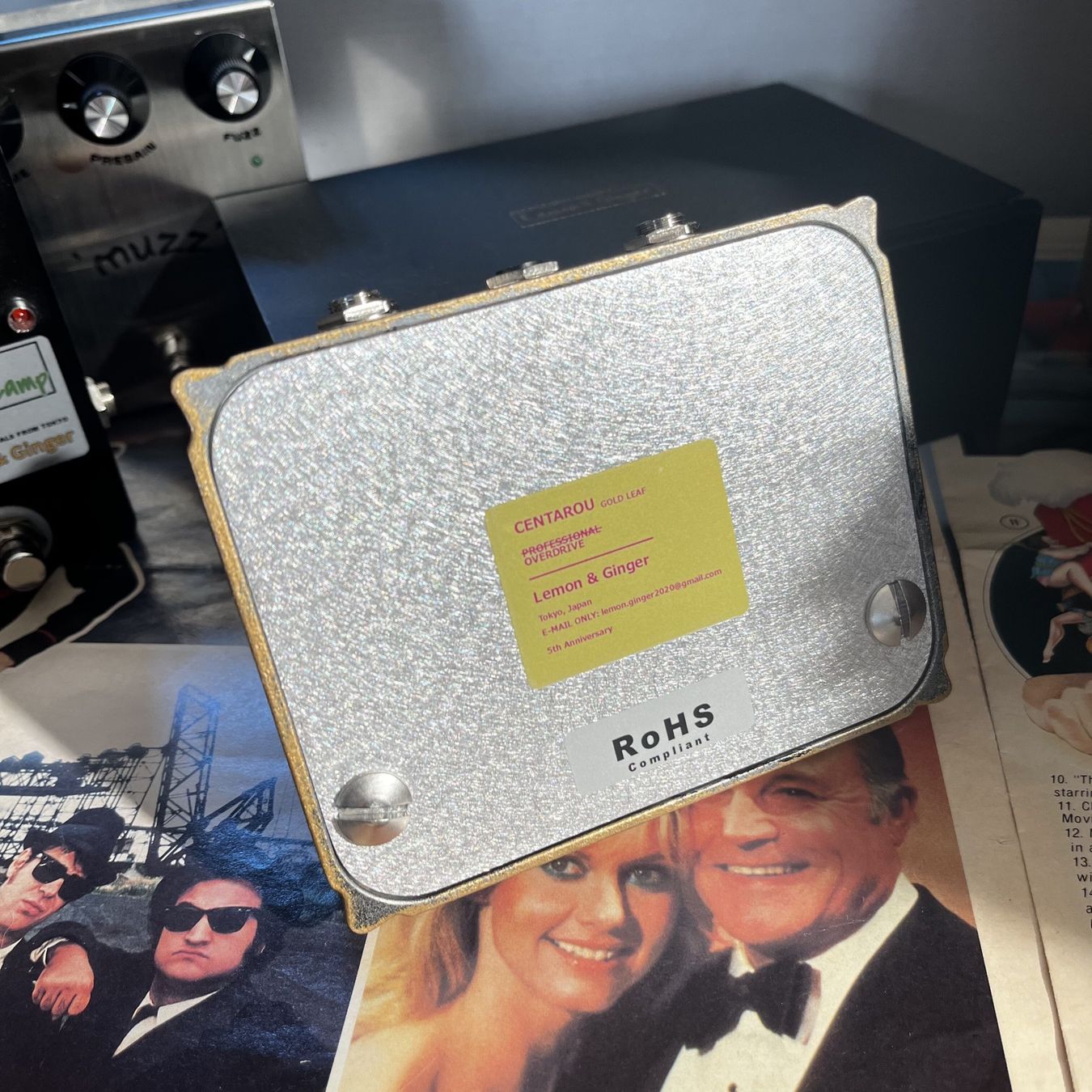 Strumenti musicali: LEMON & GINGER CENTAROU GOLD LEAF – Nuovo (secondo la descrizione) da Iseo venduto da Fandango-Guitars 5