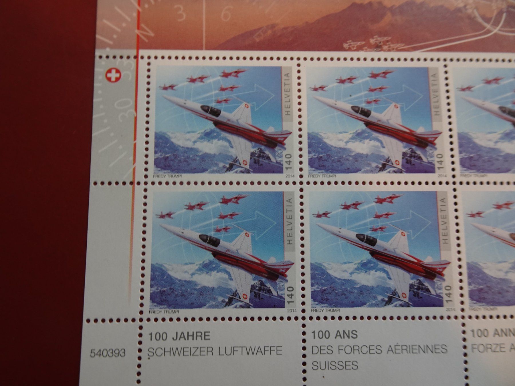 Tutti i francobolli: 2014, 100 J. SCHWEIZ. LUFTWAFFE, POSTFRISCH – Nuovo (secondo la descrizione) da Eschenbach SG venduto da eDaisy 1