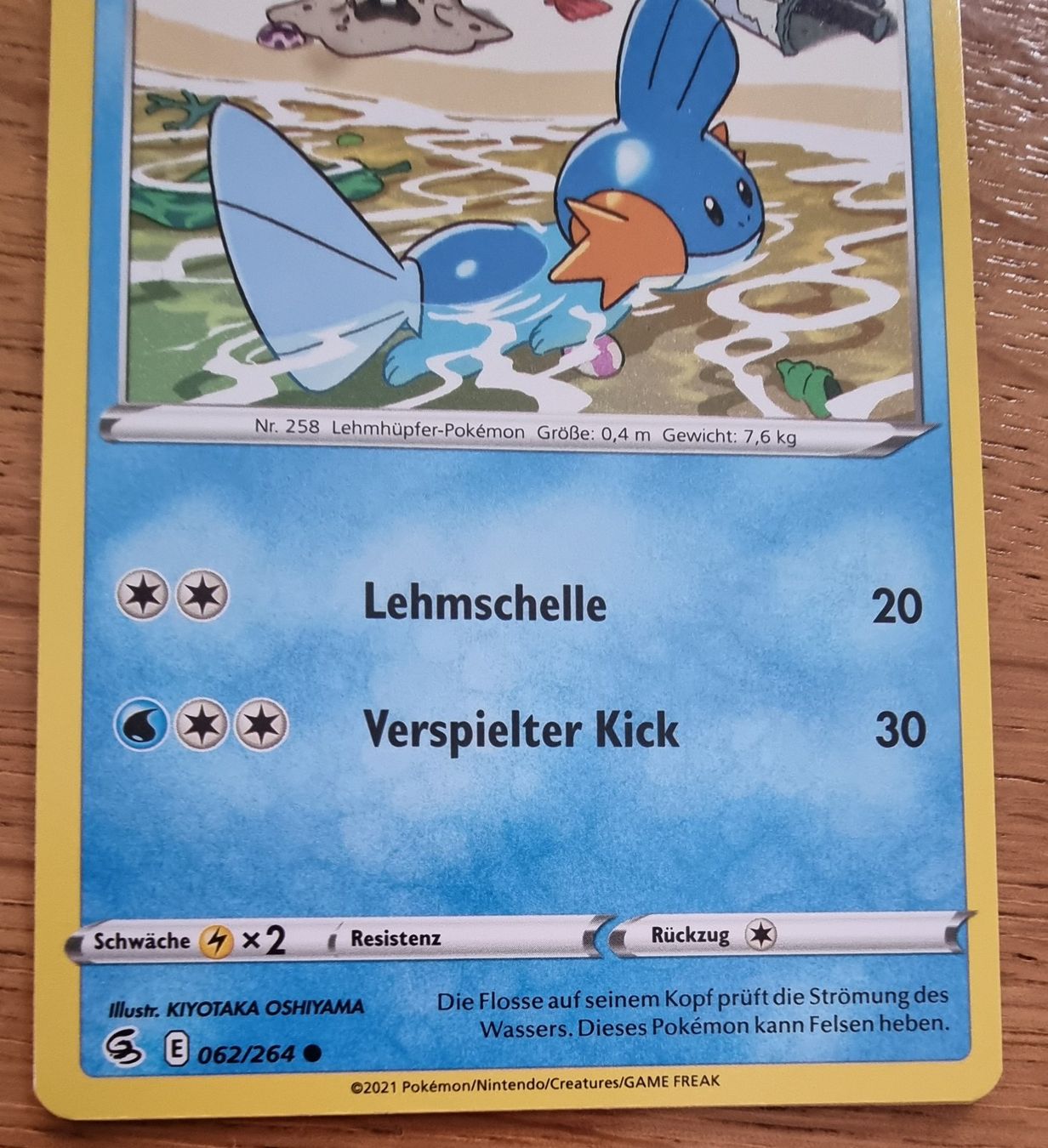 Pokémon Sammelbilder & Trading cards: Pokémon Hydropi DE 62/264 NM+ – Gebraucht aus Roggwil BE von S_Cards 1
