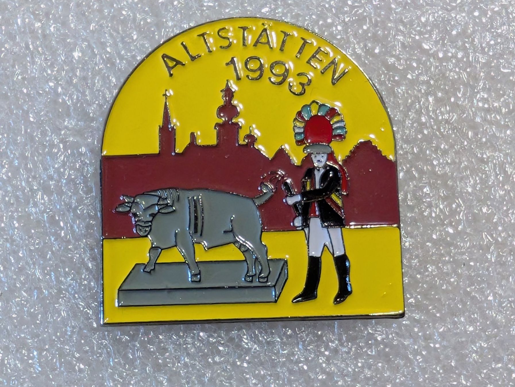 Plaketten & Abzeichen: Ansteckpin 261: Altstätten – Gebraucht aus Oppligen von Pin-Fall-Shop
