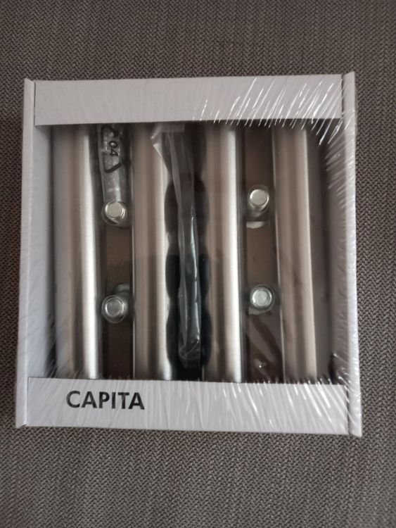 AODIOU Möbelbeine 10,2 Cm Weiß - 4 Stück Dreieckige Metallfüße Für Schrank & Kommode