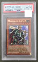 Yu-Gi-Oh! 1. Edition PSA 8 LOD-018 Marauding Captain