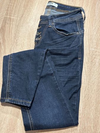 Jeans dunkelblau von Traffic Gr. 34