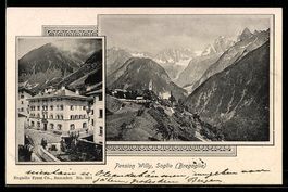 Soglio / Bregaglia, Ortsansicht gegen di