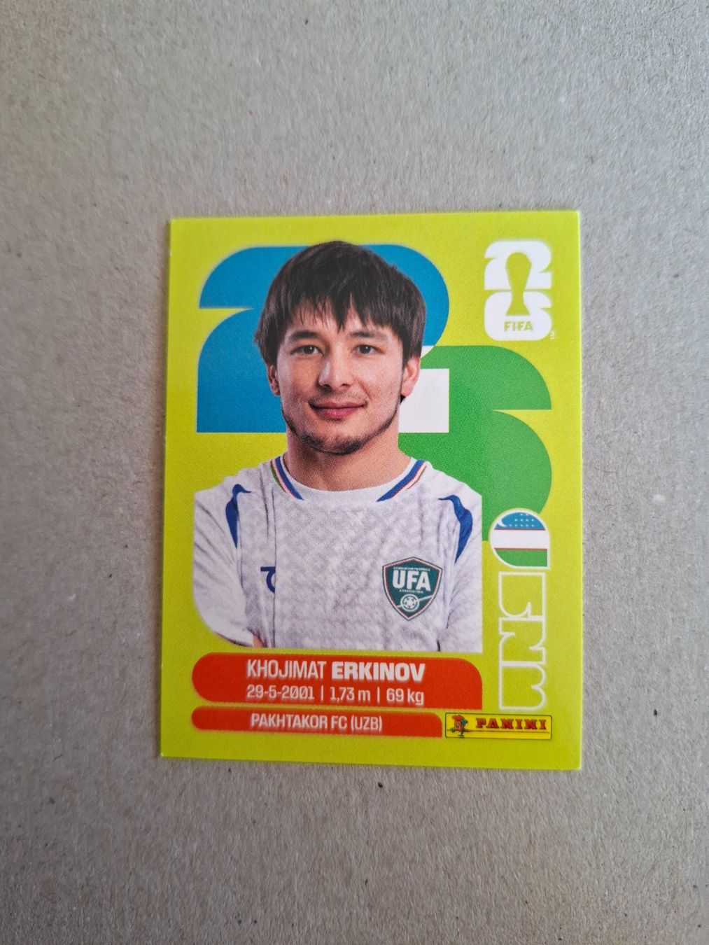 Panini Carte collezionabili: PANINI FIFA 2026 UZB 15 – Usato da Courtelary venduto da man_d69d