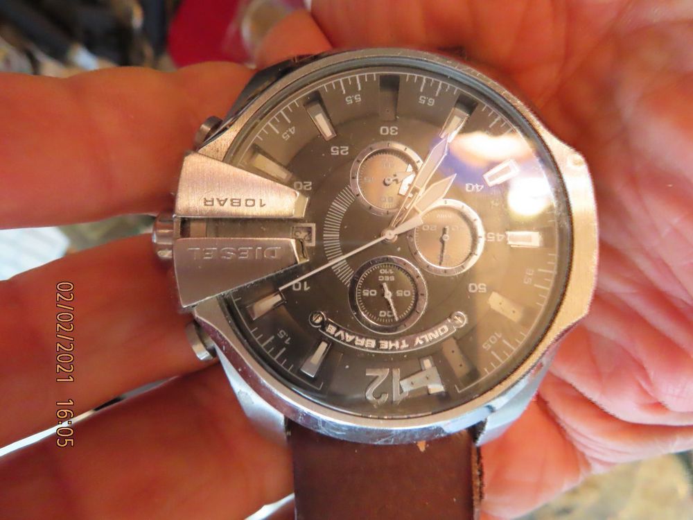 Diesel Herrenuhr Diesel Uhr Batterie Wechseln Kosten Diesel 