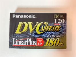 DV Cassette 120min in LP mode 180min