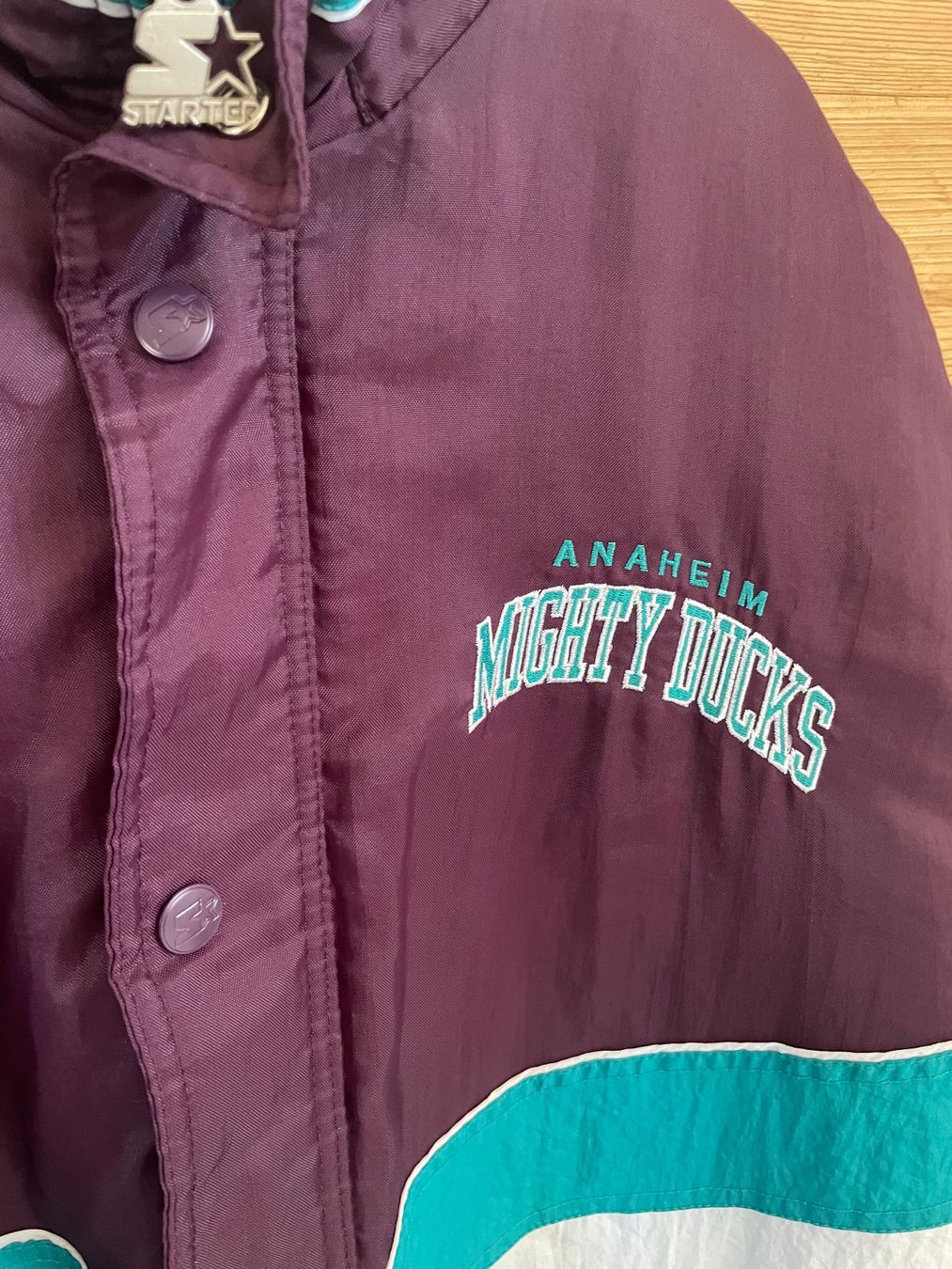 Starter Jacken: Mighty Ducks Starter Jacke Grösse L – Gebraucht aus Homburg von Vlinder3 3